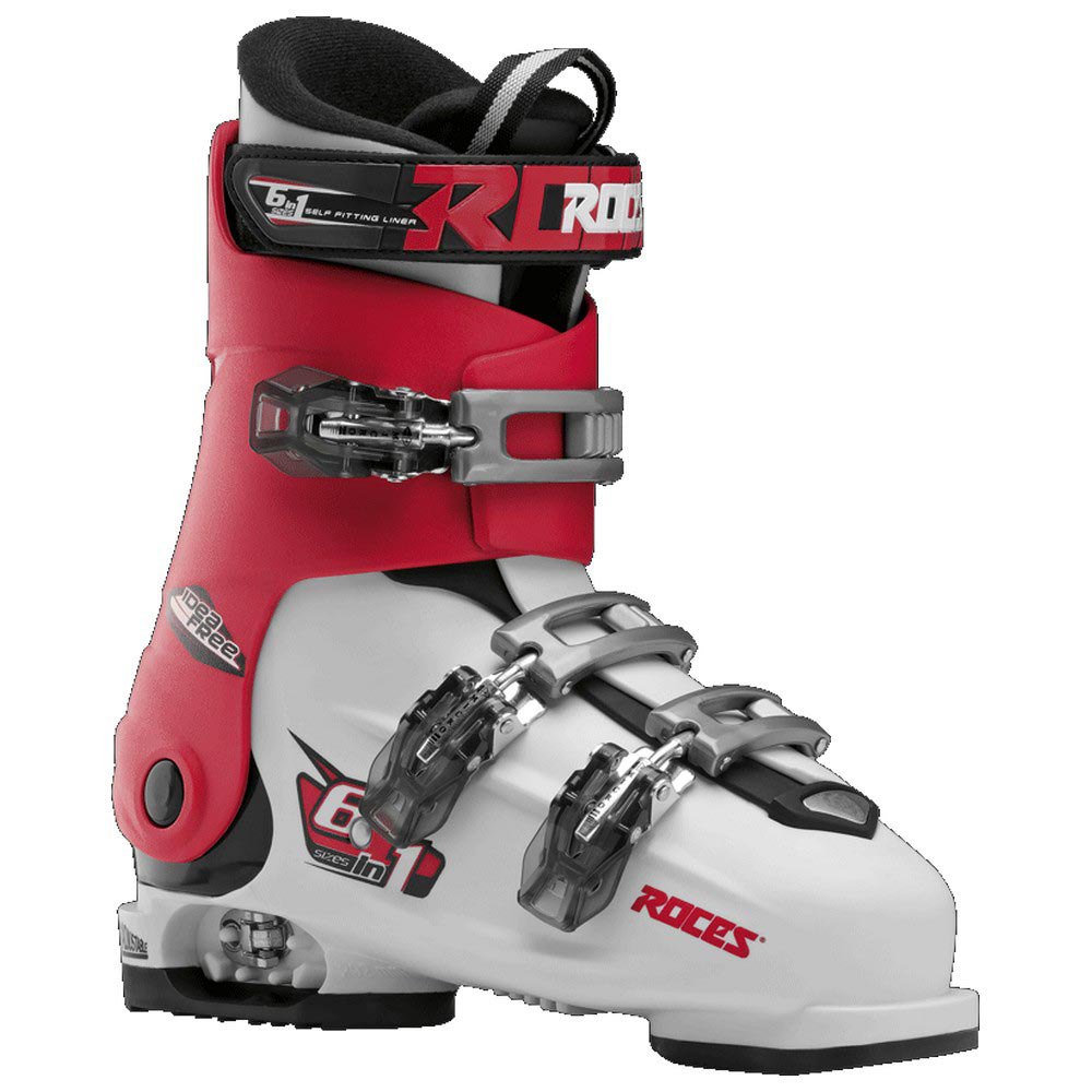 roces idea free alpine ski boots rouge,blanc 22.5-25.5