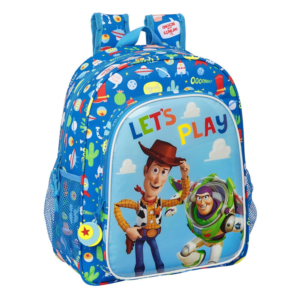 safta toy story lets play backpack bleu
