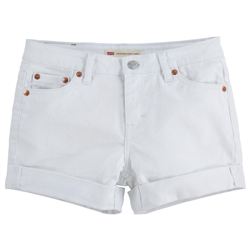 levi´s ® kids girlfriendy shorts blanc 24 months
