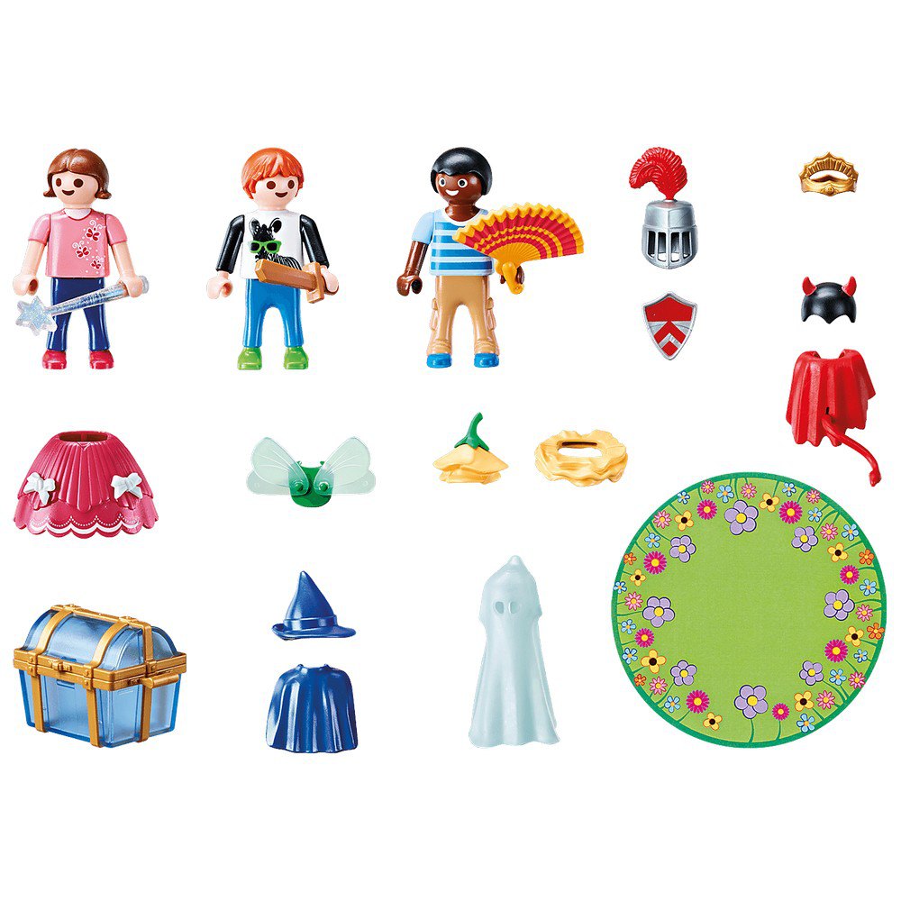 playmobil 70283 children with costumes multicolore