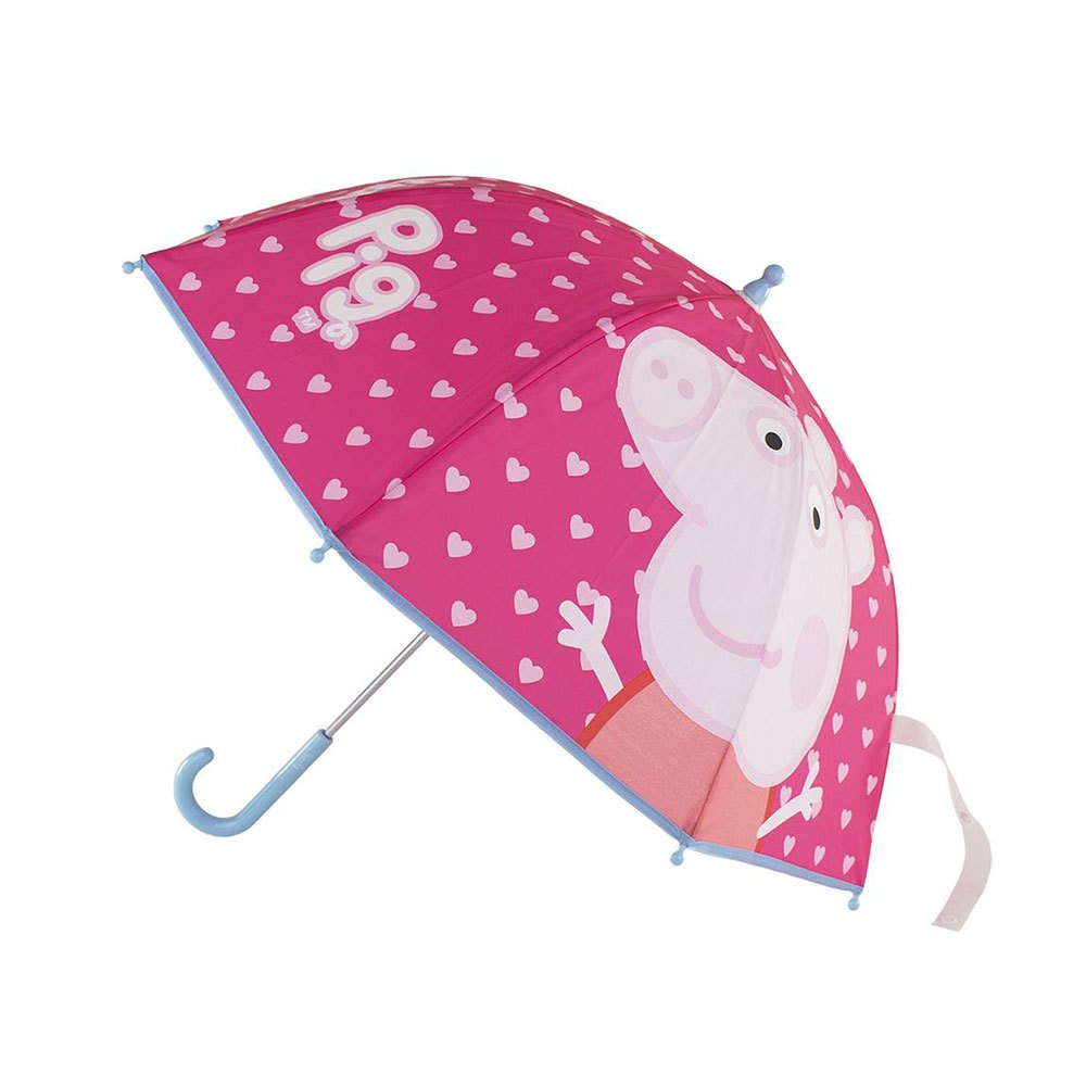 cerda group peppa pig manual umbrella rose 45 cm