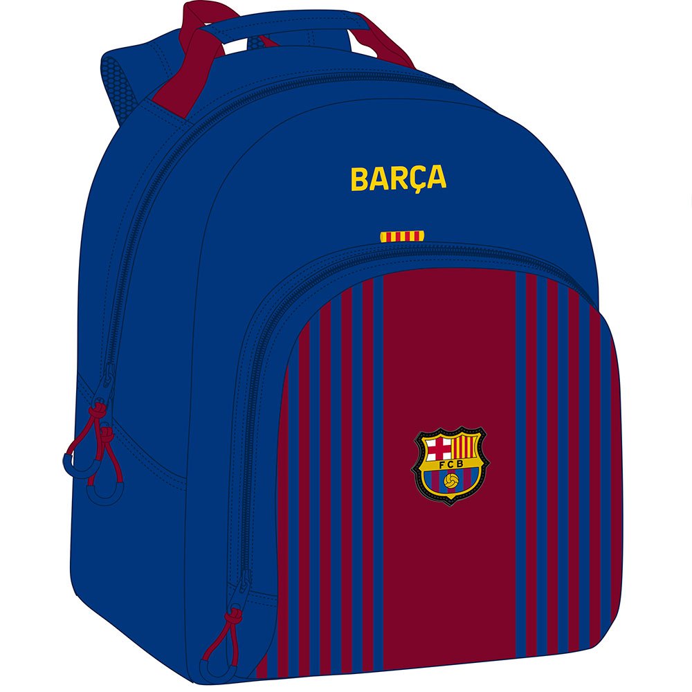 safta fc barcelona home 21/22 backpack bleu