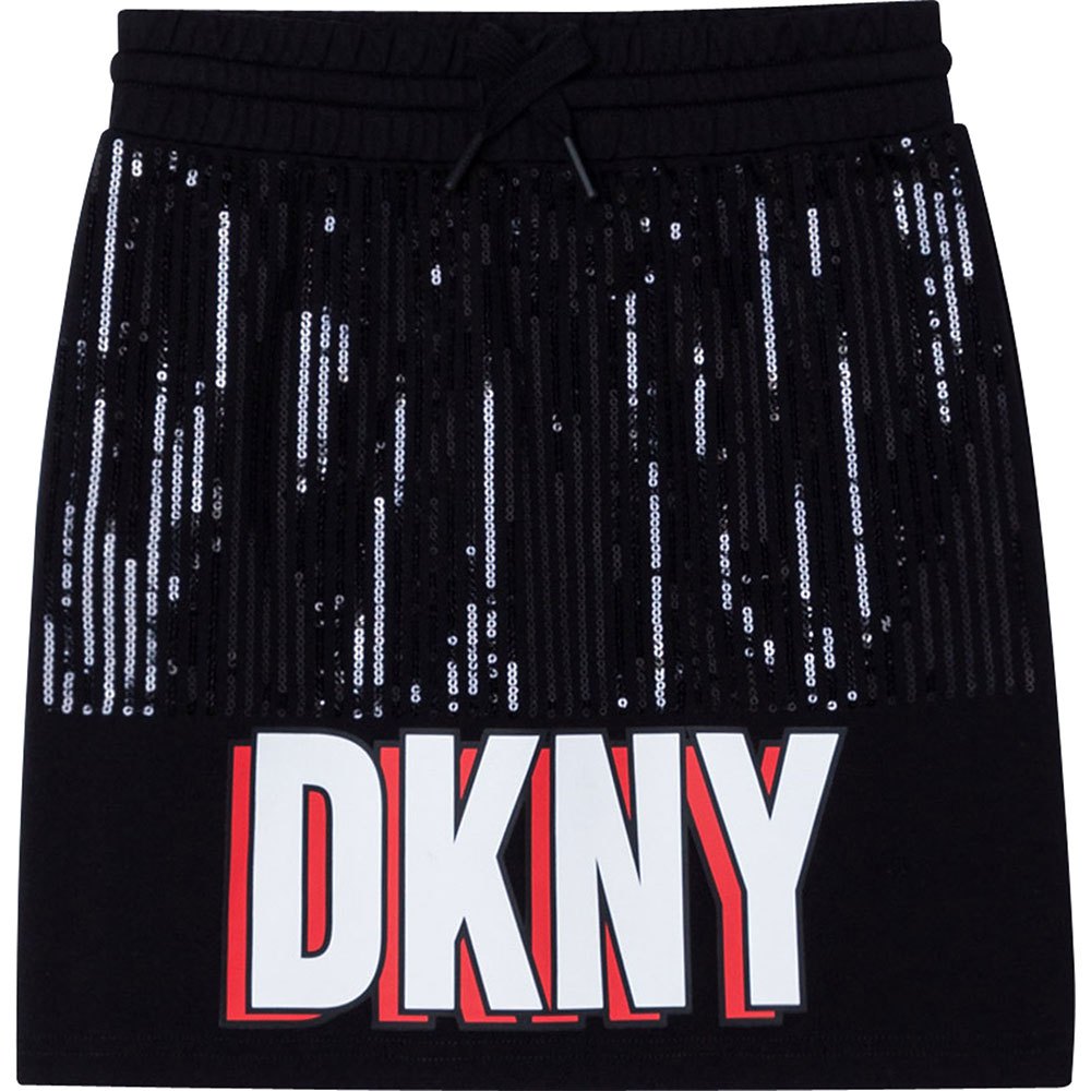 dkny d33580-09b skirt noir 8 years