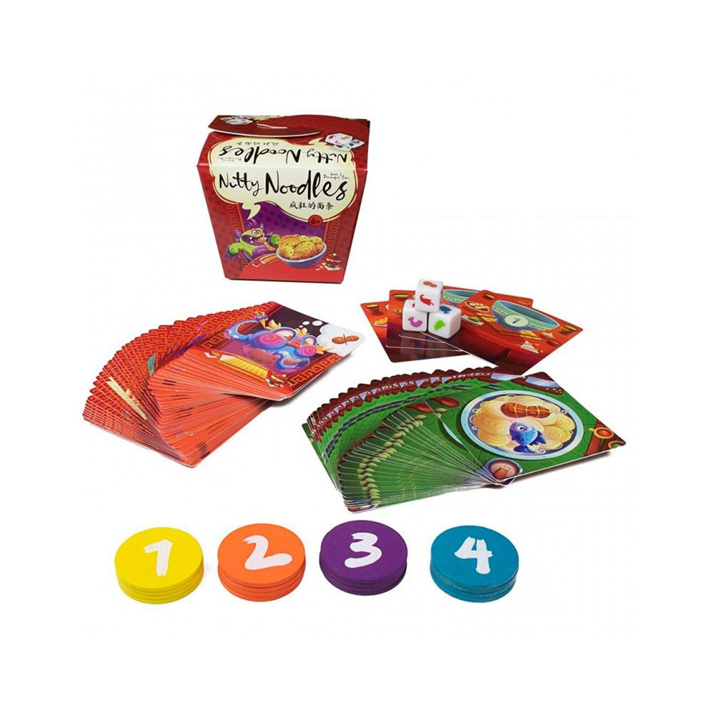asmodee nutty noodles board game multicolore 8-11 years
