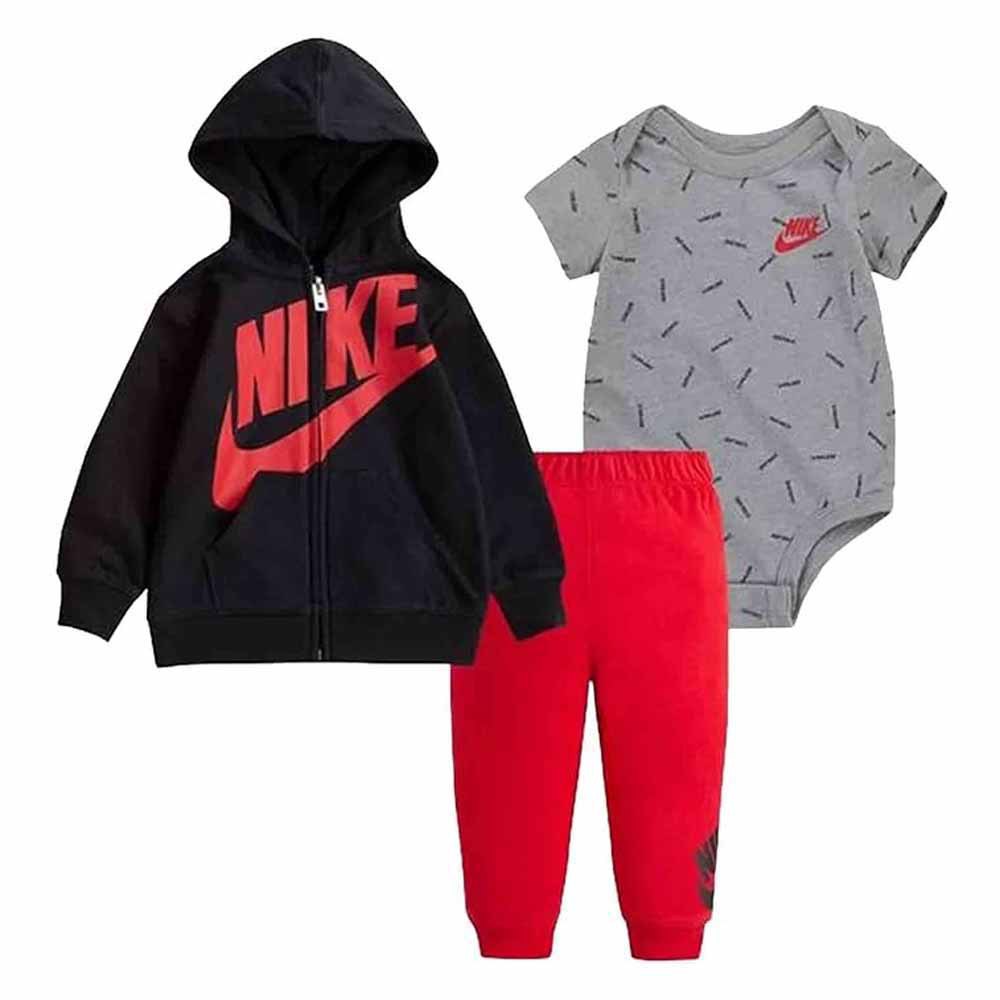 nike kids just do it toss body 3 units multicolore 9 months