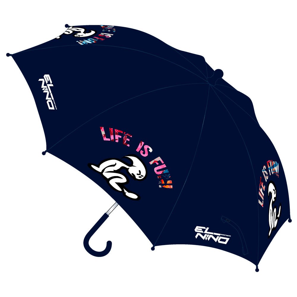 safta el niño life is fun 43 cm umbrella bleu