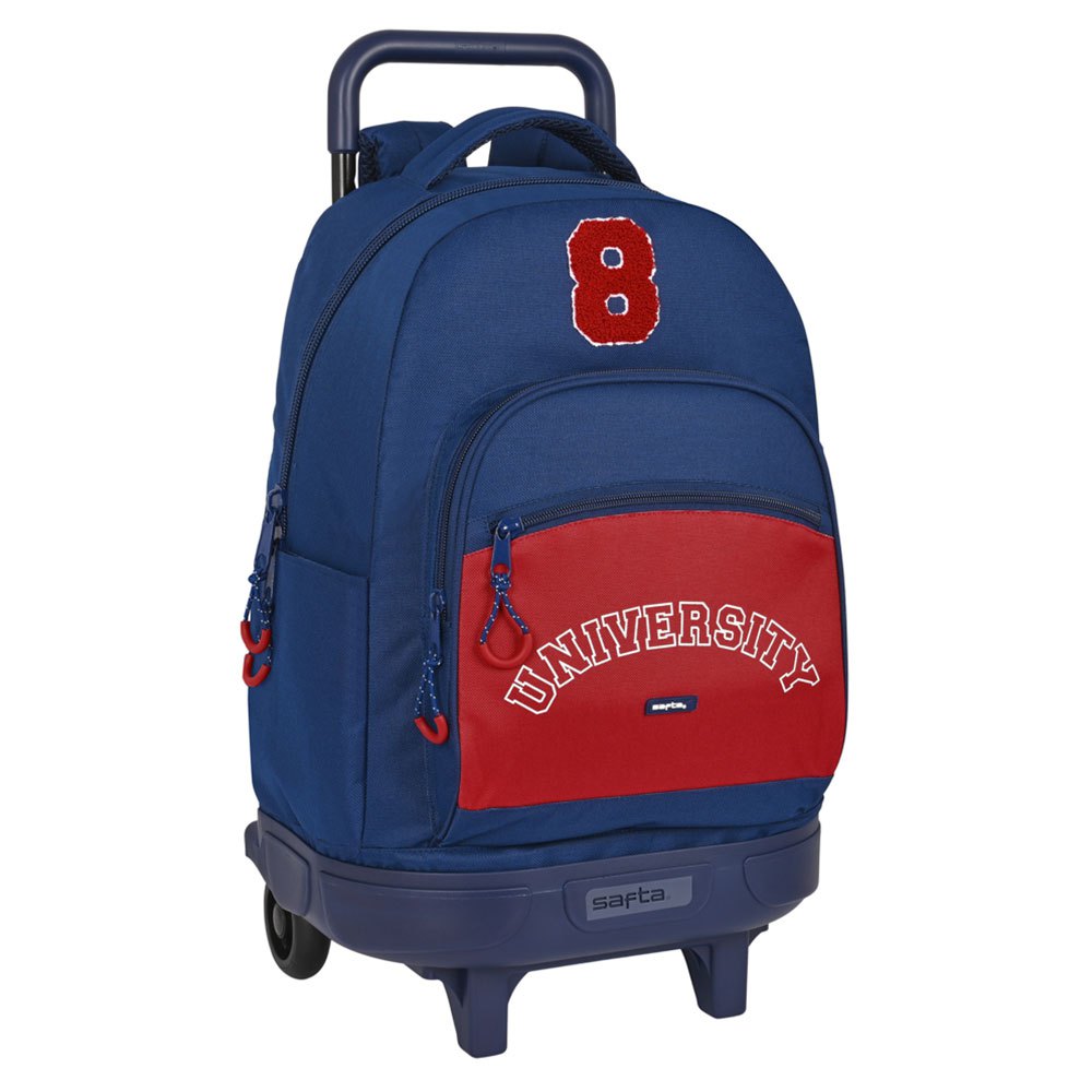safta university backpack rouge,bleu