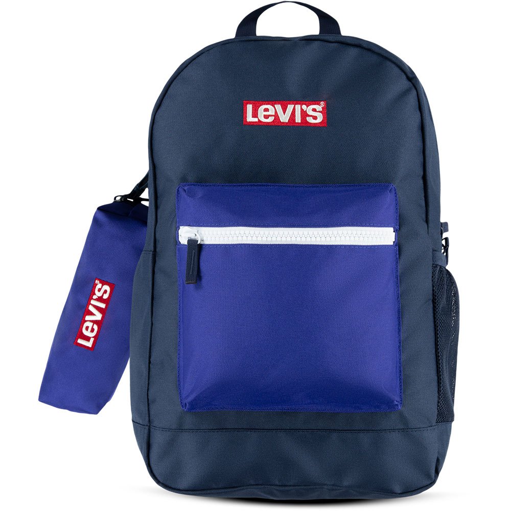 levi´s ® kids lan box logo backpack bleu