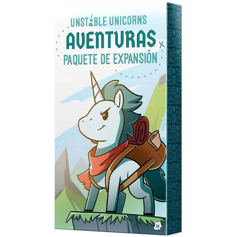 asmodee unstable unicorns aventuras spanish board game multicolore
