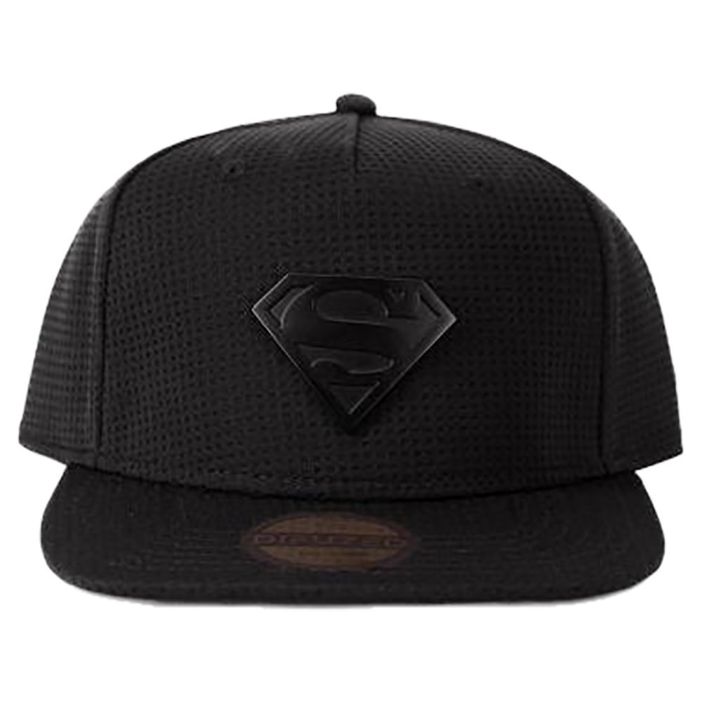dc comics superman emblem cap noir