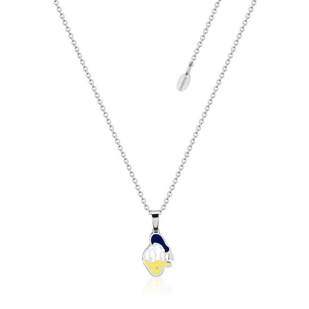 disney donald stainless steel necklace multicolore