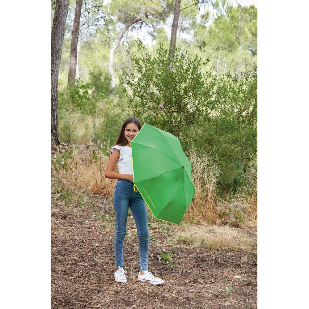 safta foldable automatic 52 cm benetton love umbrella vert