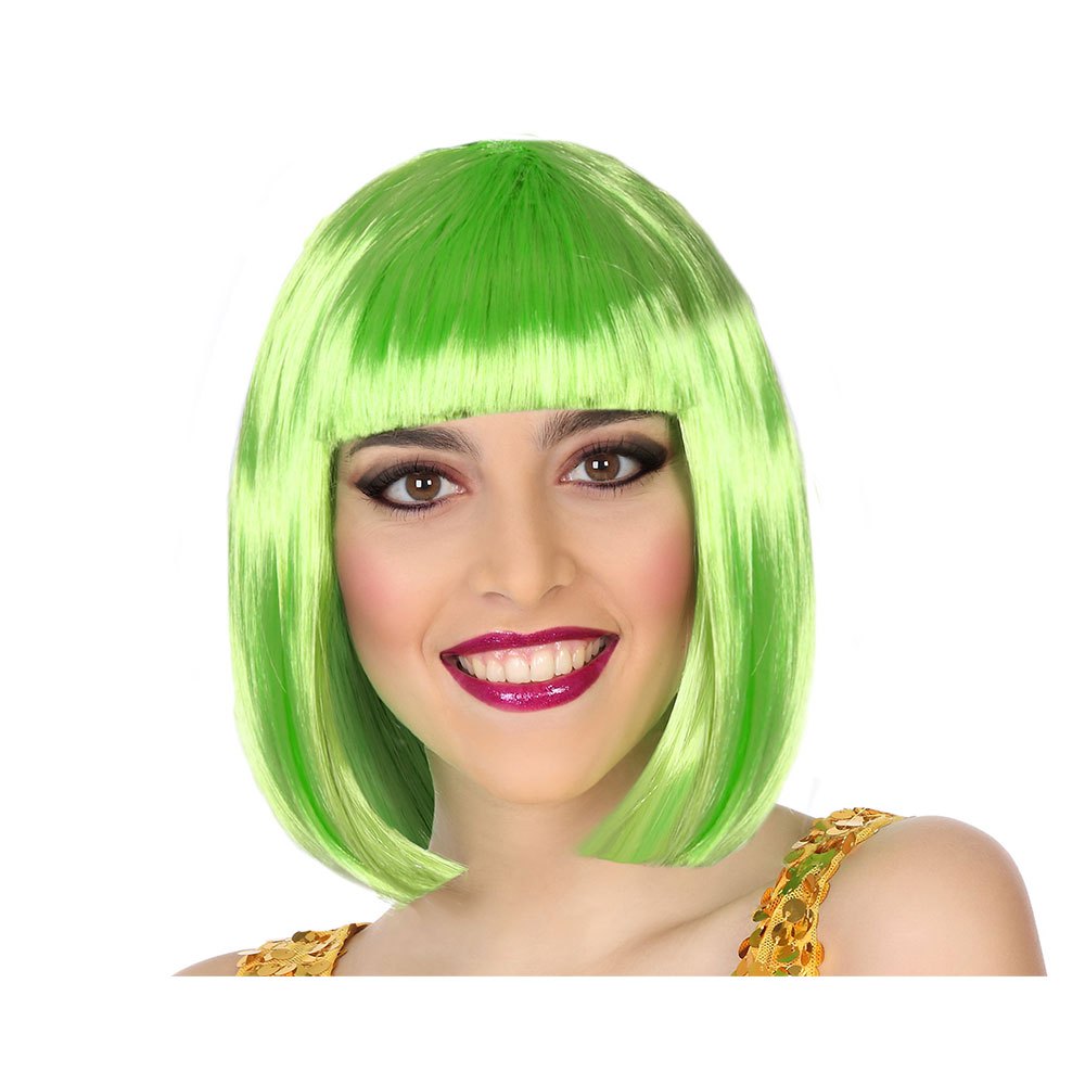 atosa short smooth with bangs wig vert