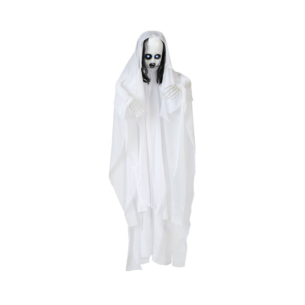 atosa ghoassortedpendant 90 cm light/sound costume pendant blanc