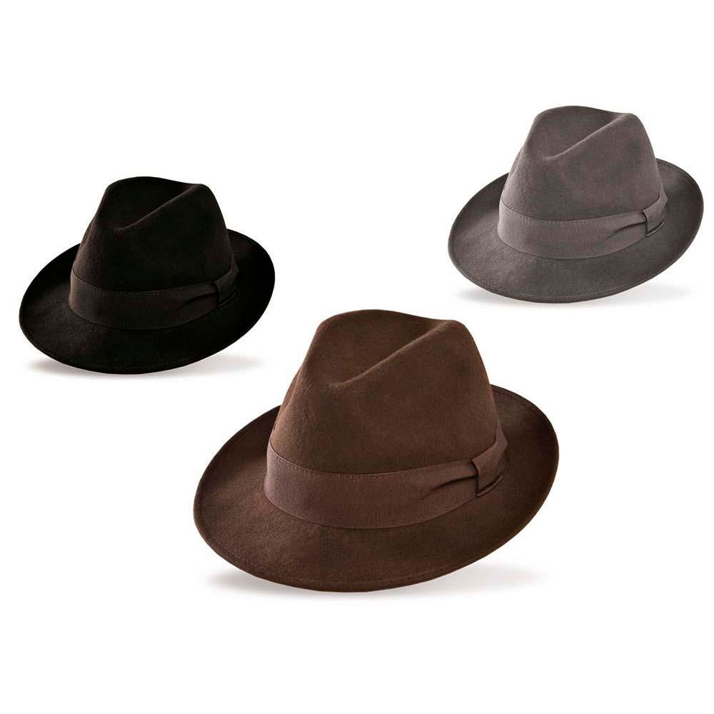 generico borsali hat. felt3col. 55.57.59.61 marron