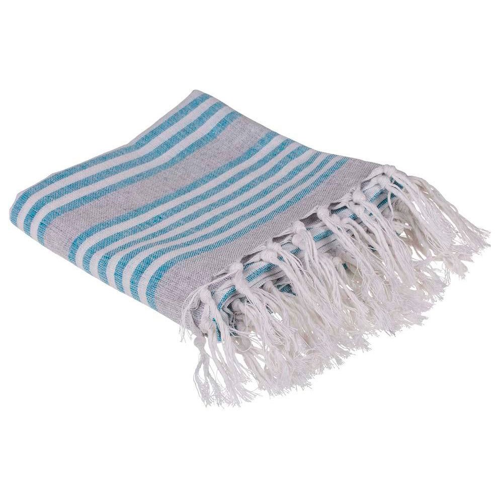 ootb pareo towel 1.70x80 cotton bleu