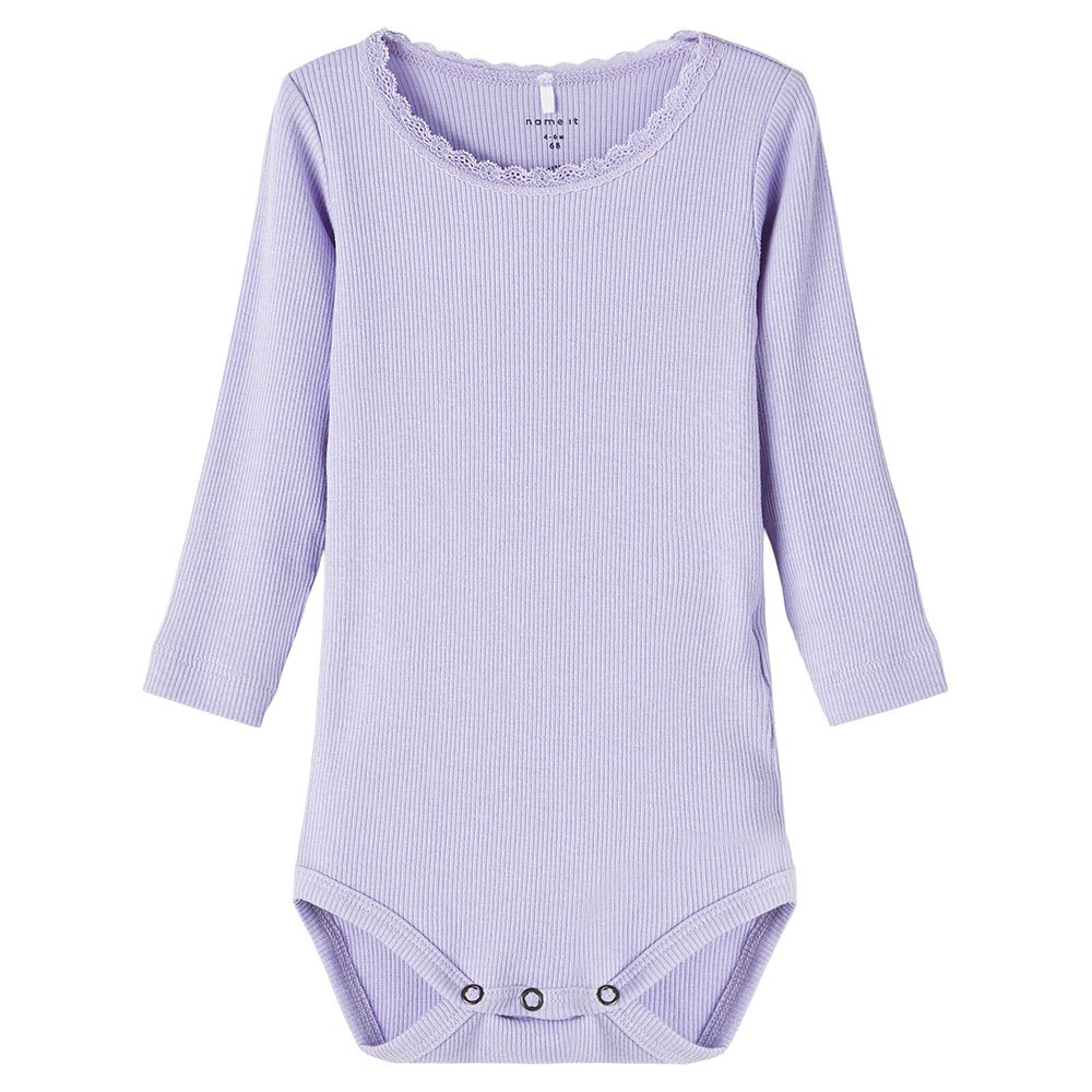 name it kab long sleeve body violet 6 months