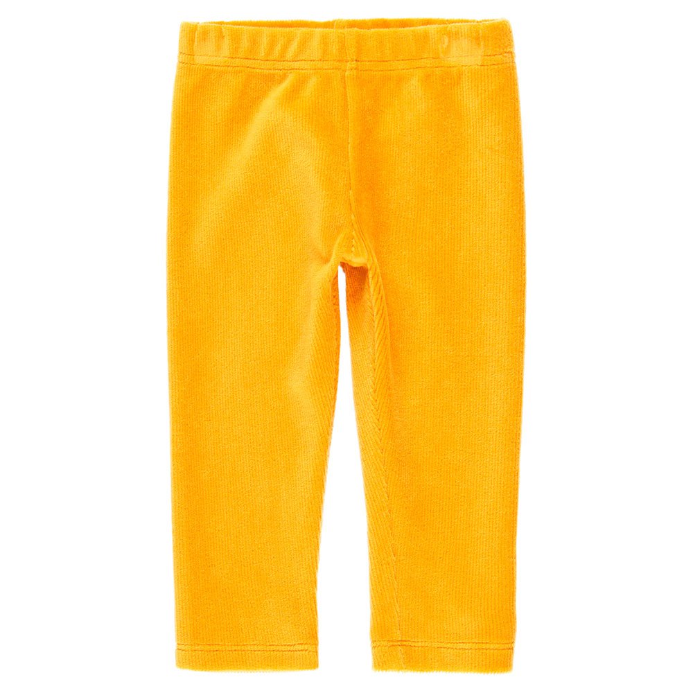 boboli elastic corduroy leggings jaune 12 months