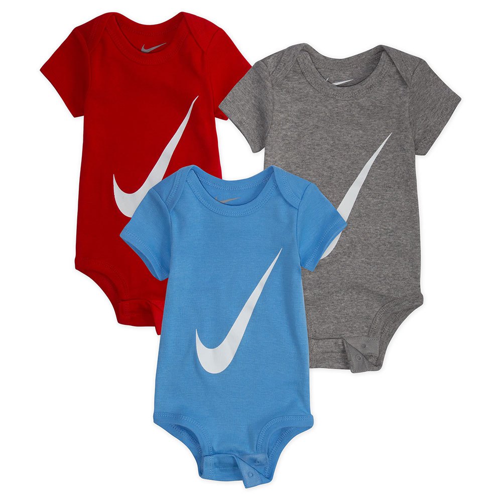 nike kids swoosh body 3 pairs multicolore 0-6 months