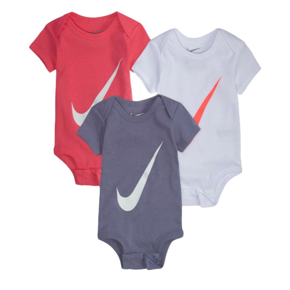 nike kids swoosh body 3 pairs multicolore 0-6 months