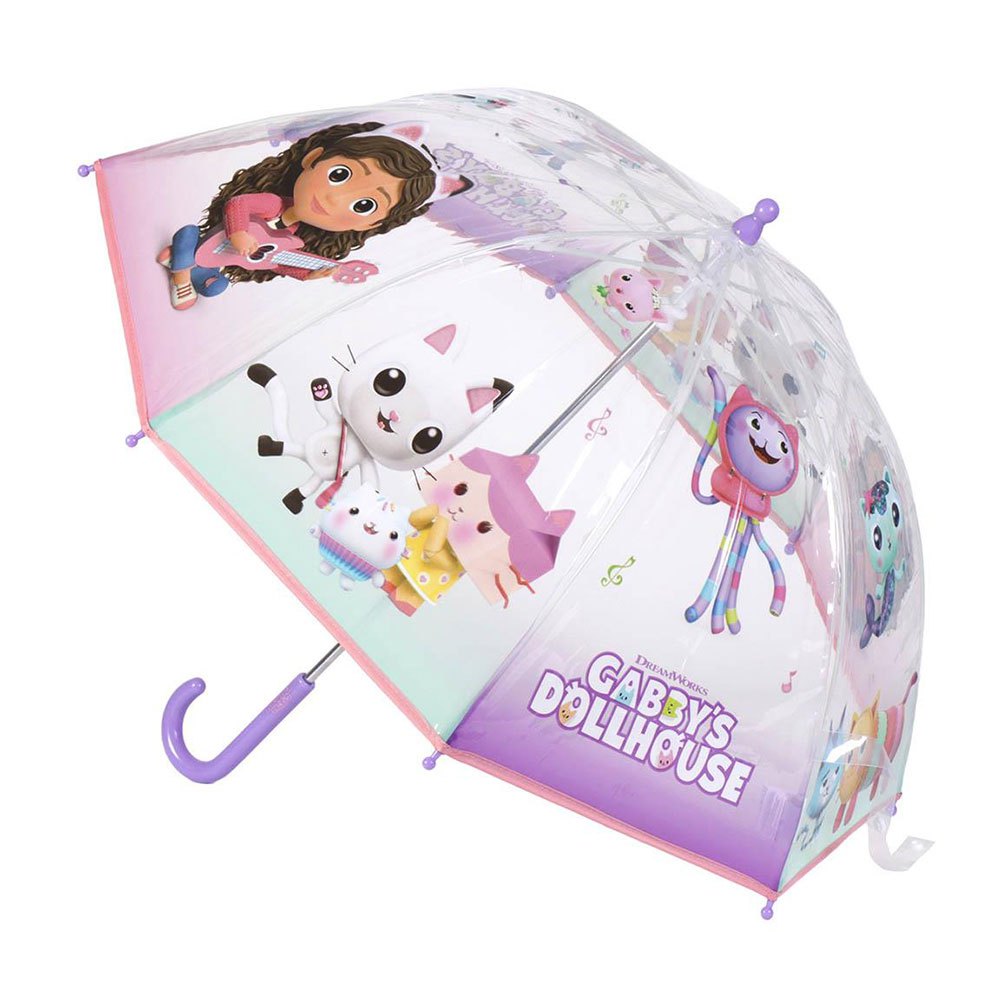 cerda group manual bubble gabby´s dollhouse umbrella rose 45 cm