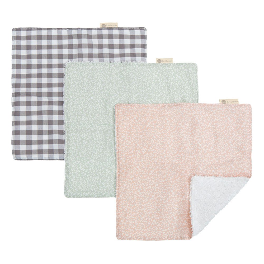 bimbidreams provenza baby towel 30x30 cm 3 units multicolore