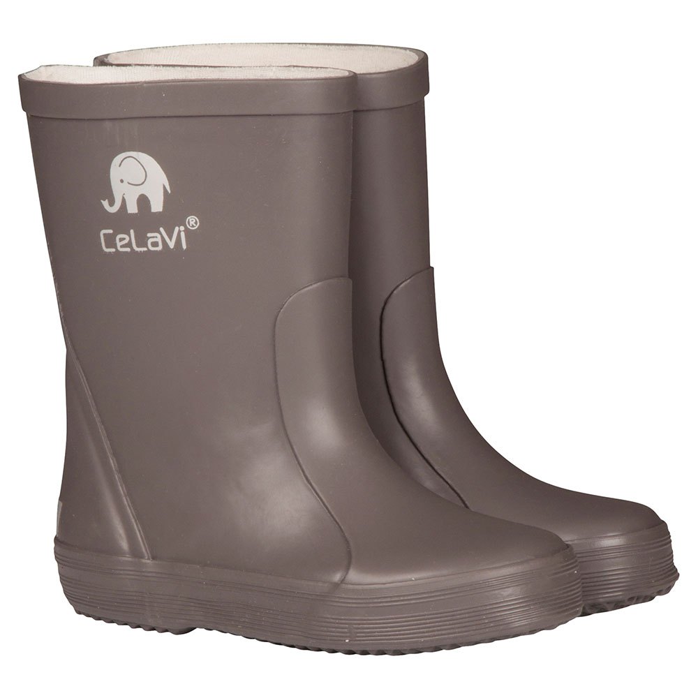 celavi basic wellies solid boots gris eu 23