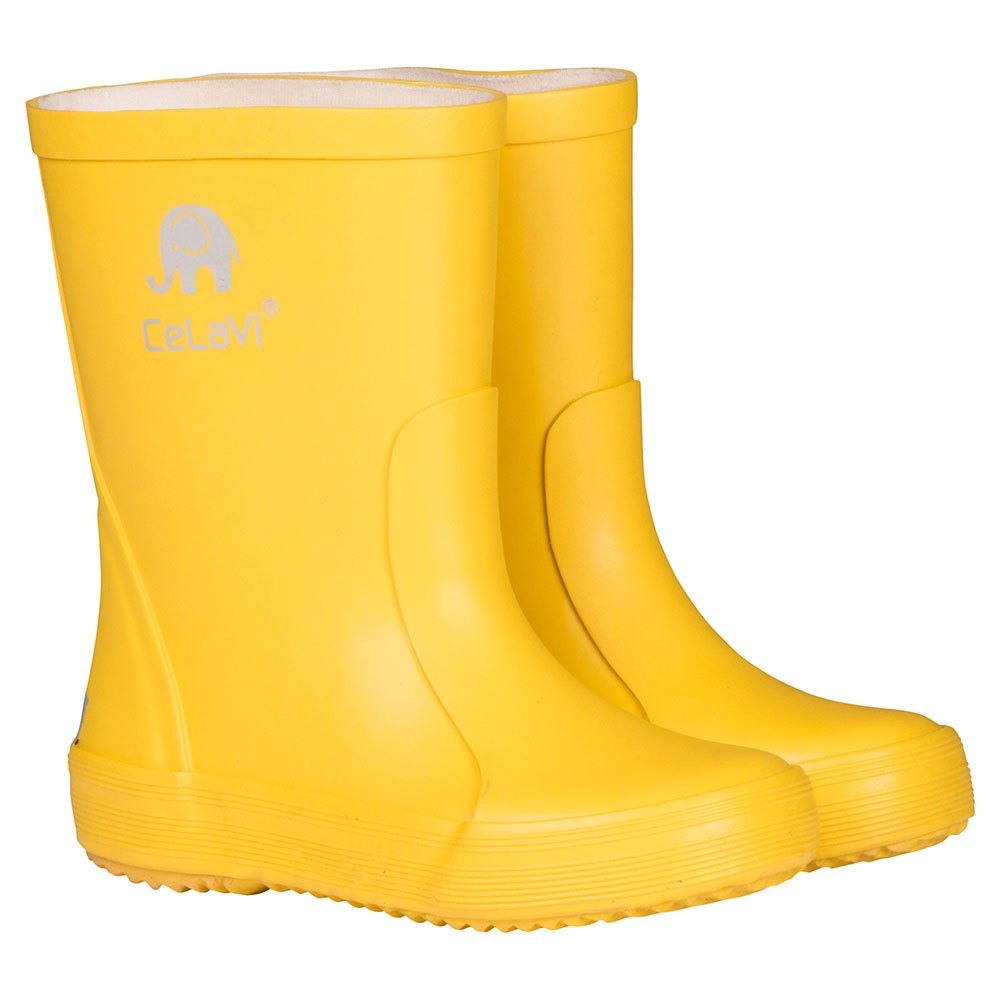 celavi basic wellies solid boots jaune eu 35