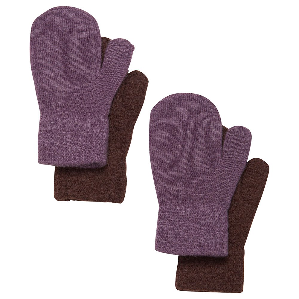 celavi magic mittens 2 pack gloves violet 12-24 months