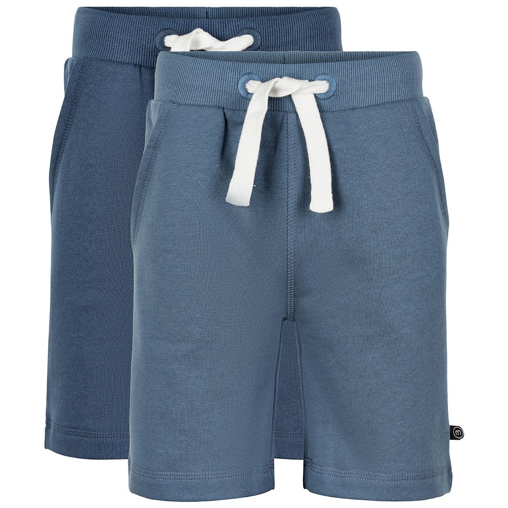 minymo basic 53 2 pack shorts bleu 12 years