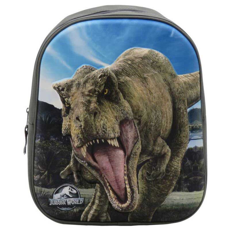 jurassic world 30 cm 3d eva backpack multicolore