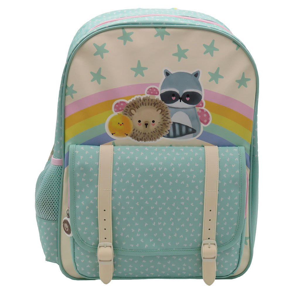kawanimals trolley adaptable backpack forest collection vert