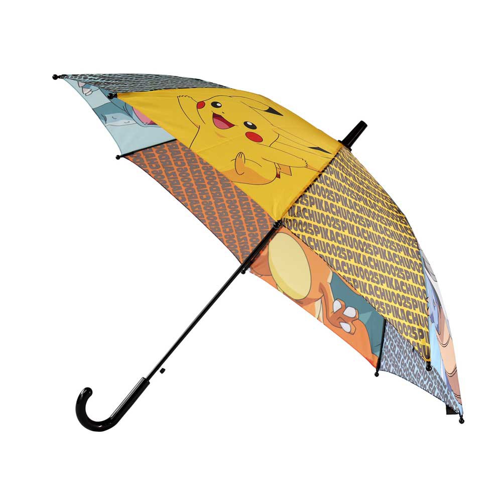 pokemon polyester 48 cm automatic umbrella jaune