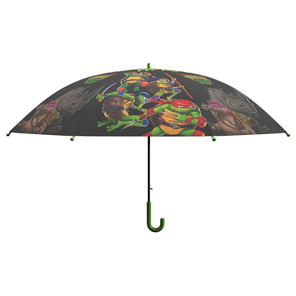 tortugas ninja children size polyester automatic umbrella 54 cm multicolore