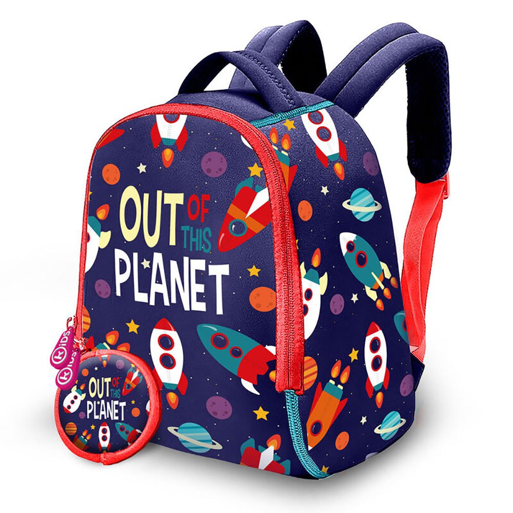 kids licensing out planet neoprene backpack multicolore