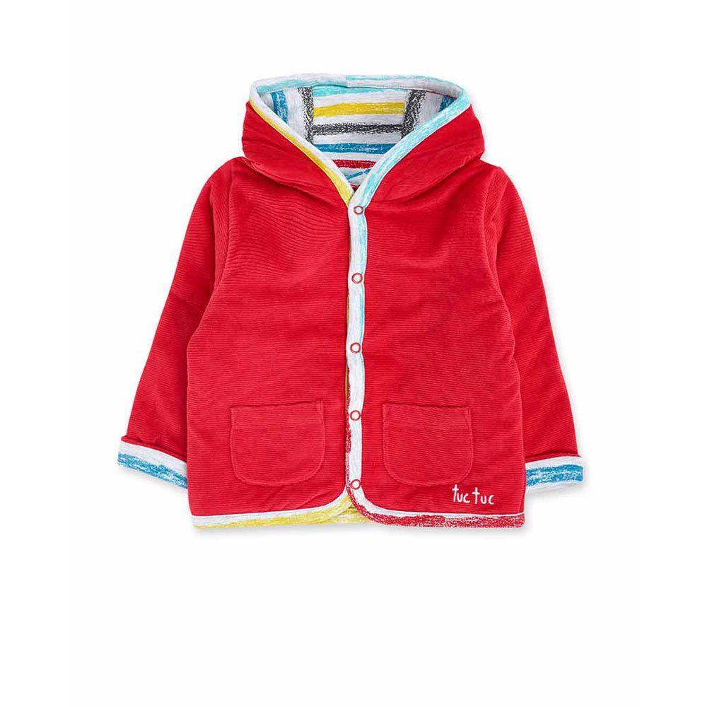tuc tuc p´tit zoo jacket rouge 0-1 months