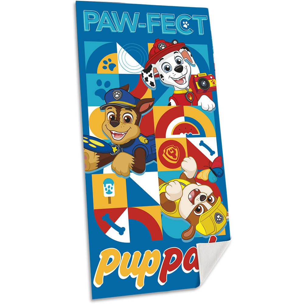 paw patrol cotton towel 70x140 cm multicolore