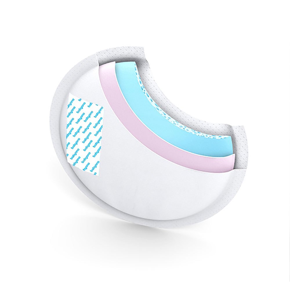 babyono comfort breastfeeding discs 140 units multicolore
