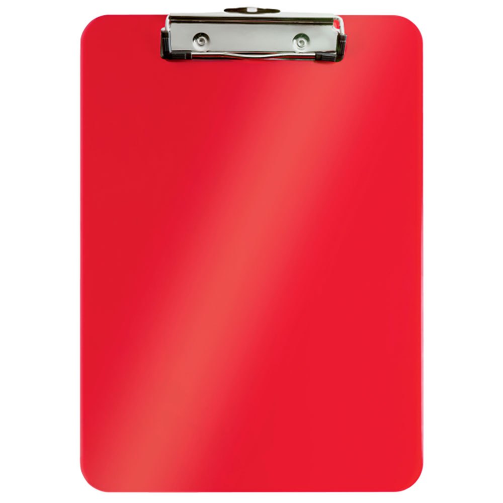 leitz wow ps a4 metallic gripper folder rouge