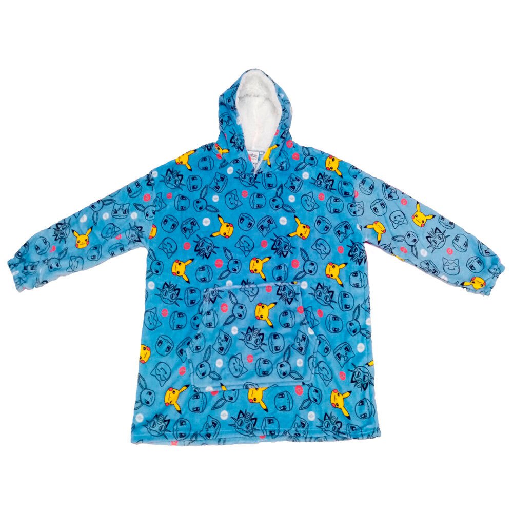 nintendo pikachu pokémon sweatshirt robe multicolore