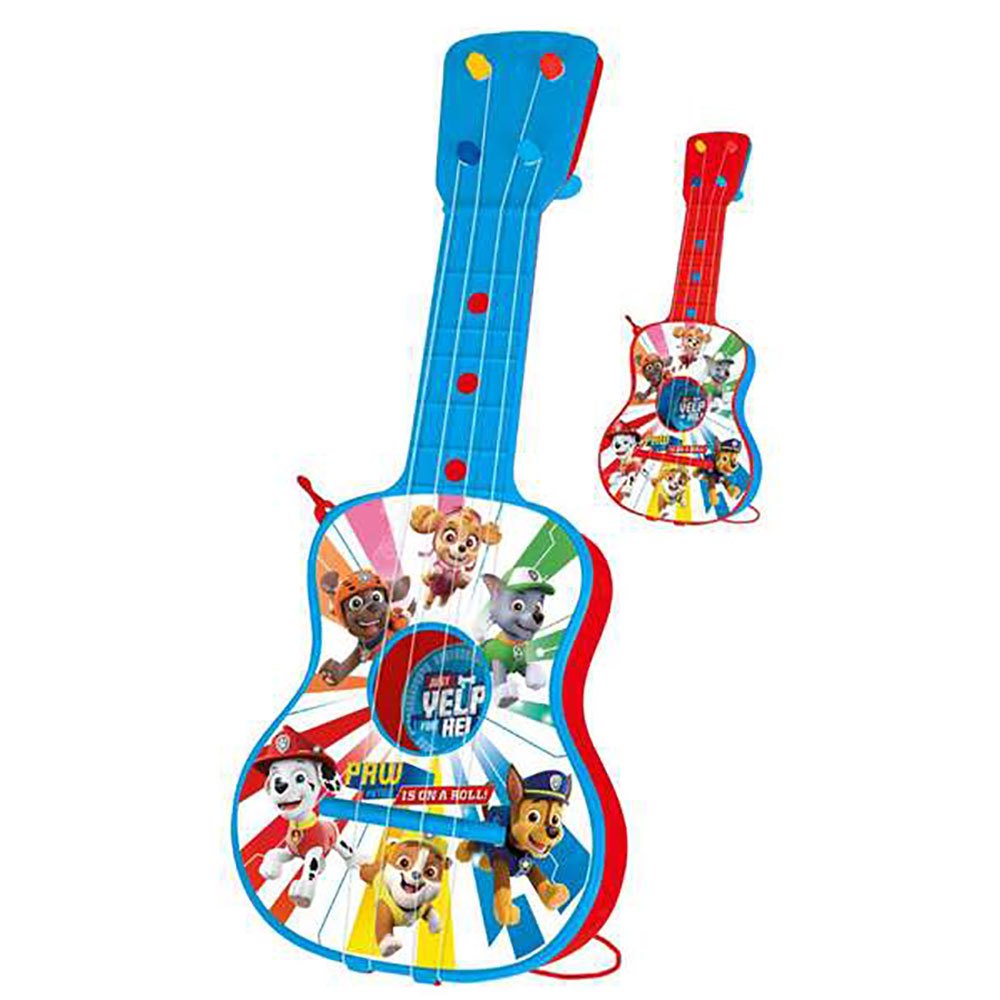reig musicales 4 strings guitar in case multicolore