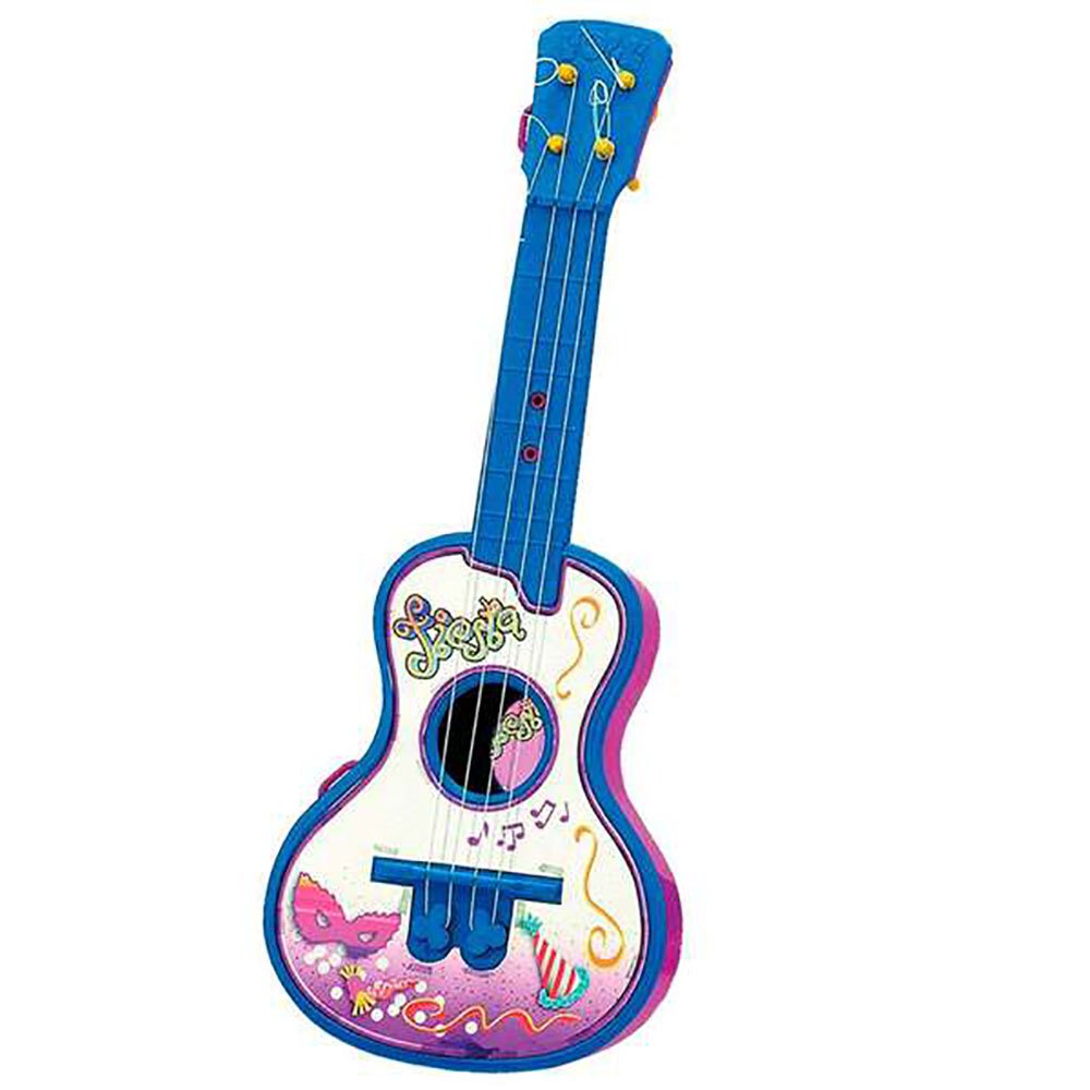 reig musicales guitar 4 strings fiesta in stock exchange multicolore