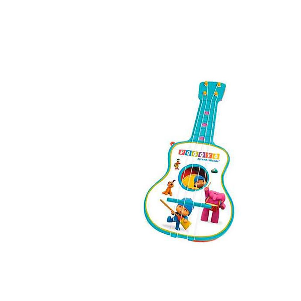 reig musicales guitar 4 strings in a few pocoyo multicolore