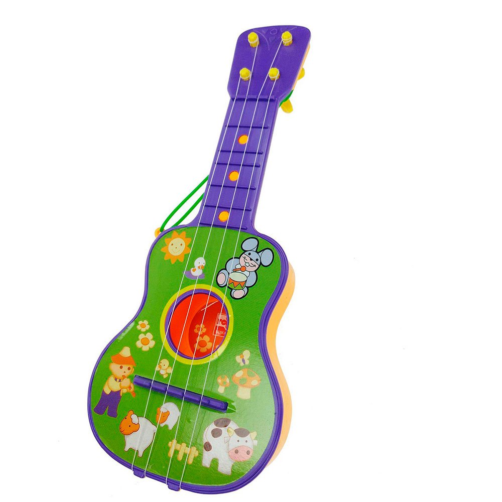reig musicales guitar 4 strings in the bag and tab 36x15x4 cm multicolore