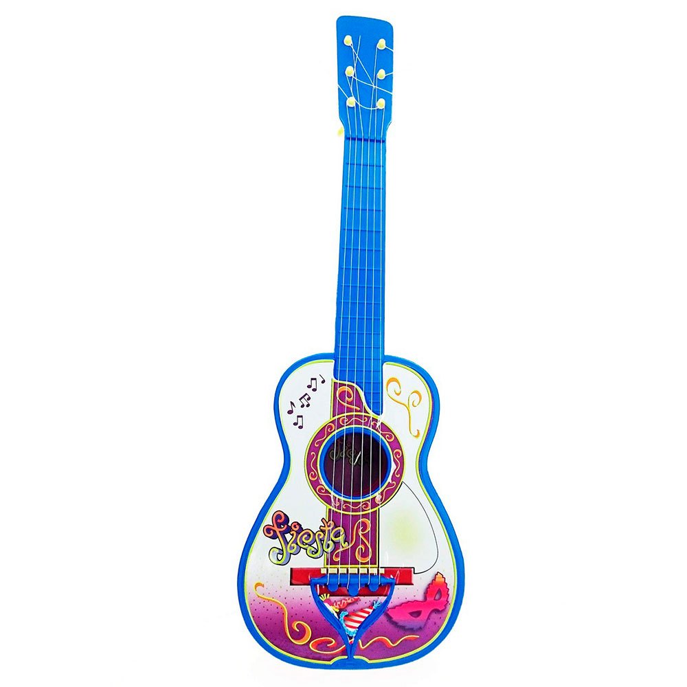 reig musicales popular guitar 6 strings party 63x21x5 50 cm multicolore