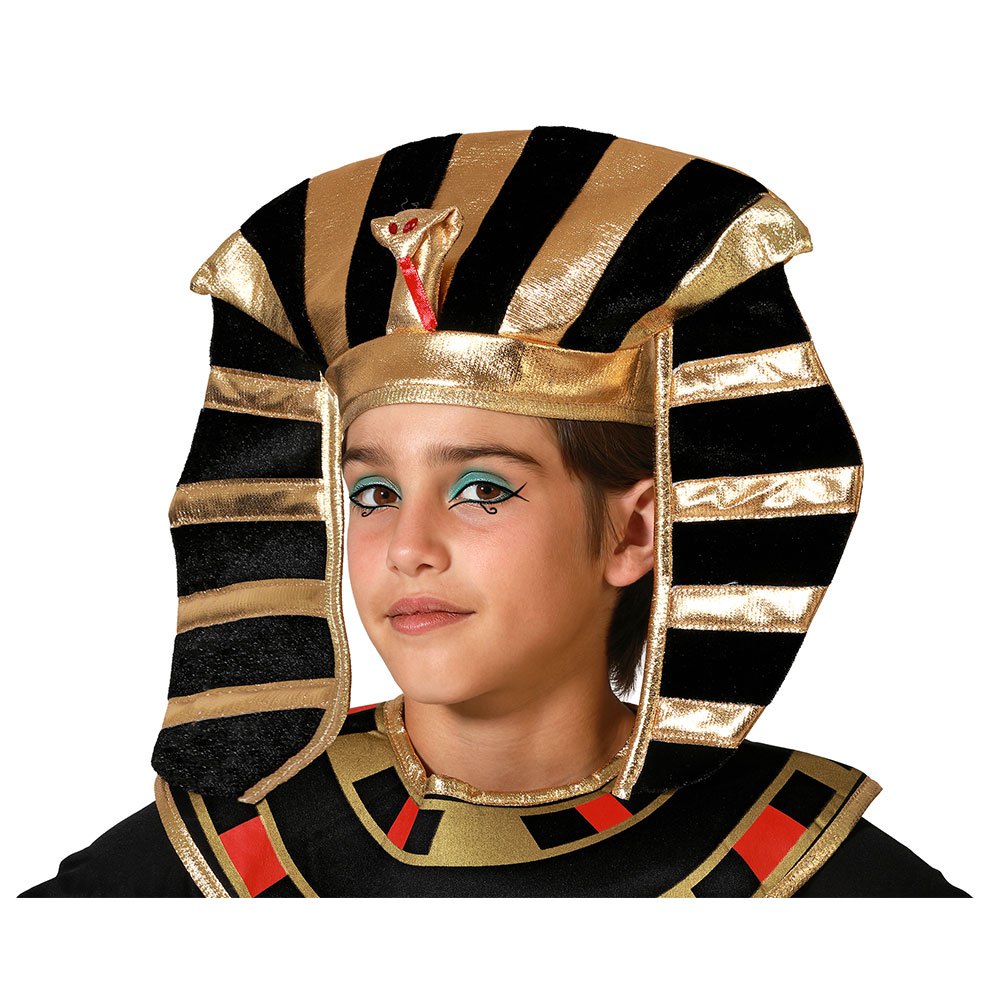 atosa egyptian kids hat costume doré