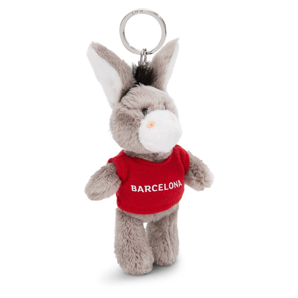 nici donkey t-shirt barcelona 10 cm key ring rouge