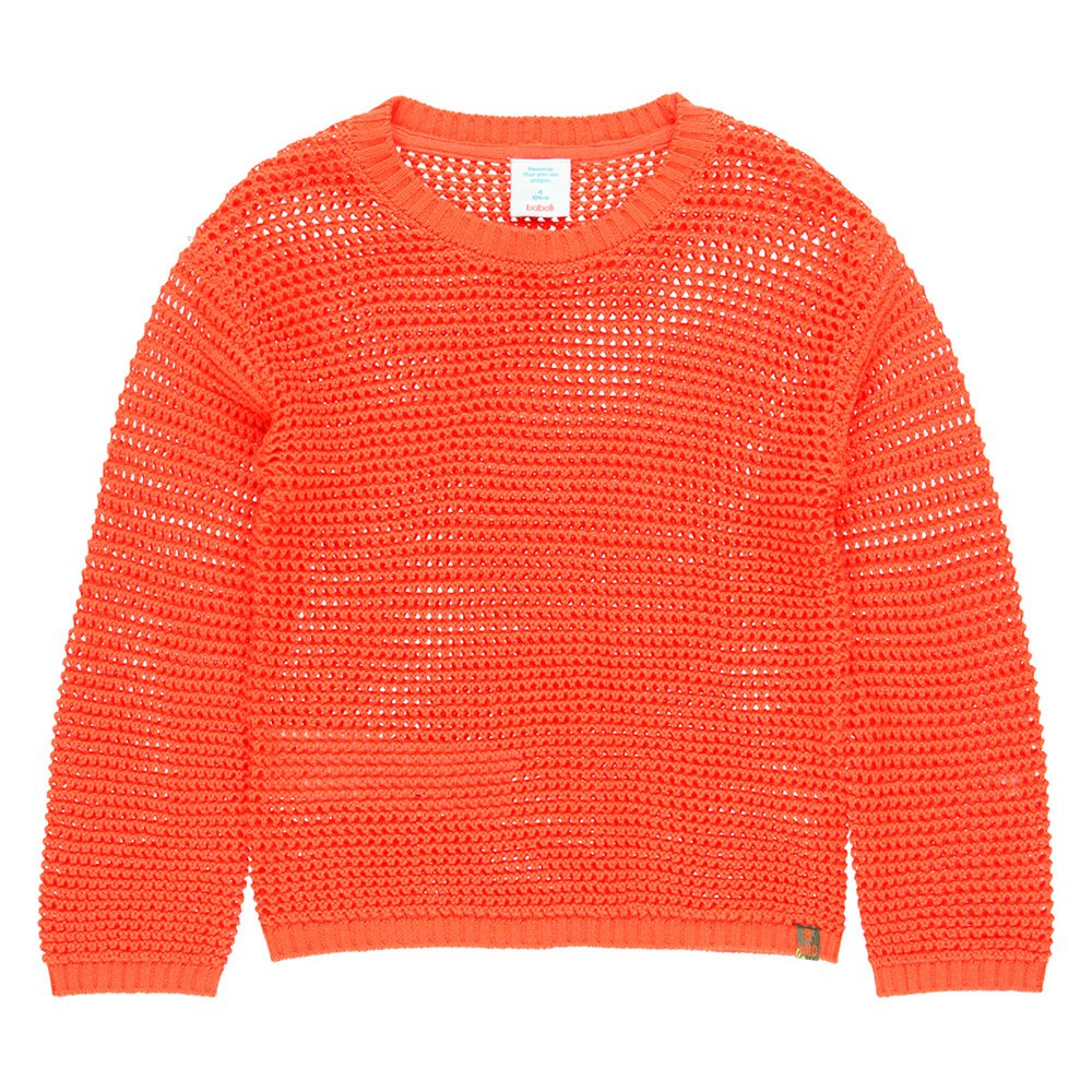 boboli 444181 sweater orange 4 years