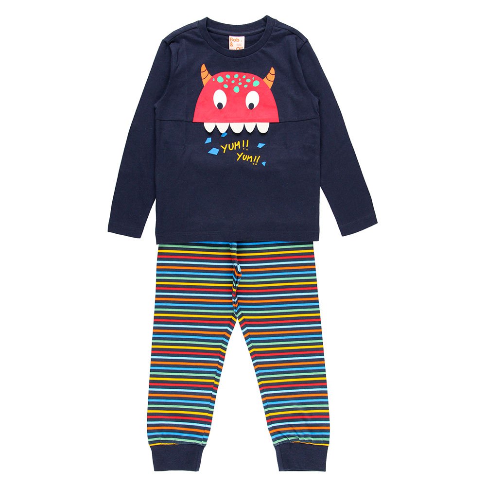 boboli 80b502 long sleeve pyjama multicolore 24 months