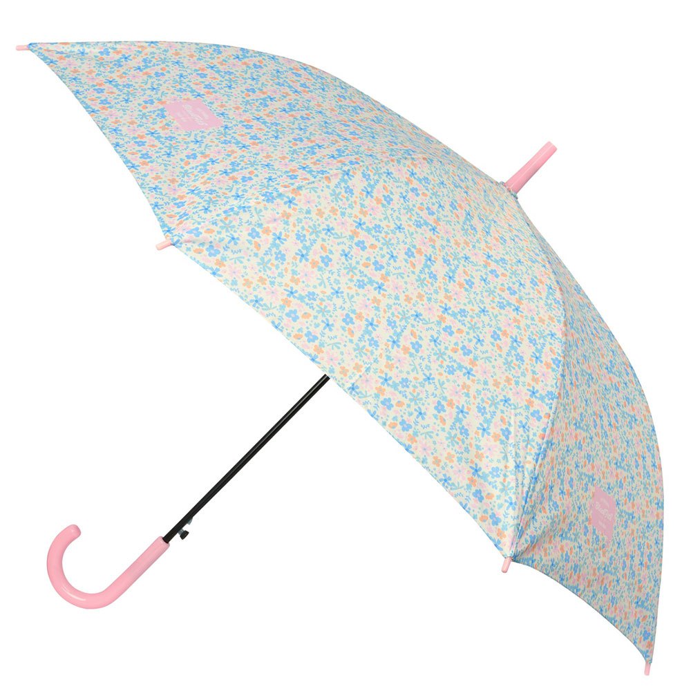 safta 60 cm automatic blackfit8 blossom umbrella multicolore